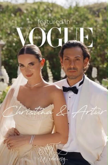 Vogue Spain feature image of Christina and Arthur